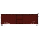 36′ Double-Sheathed Wood Boxcar, Steel Roof, Ends, Straight Underframe - Kit -- 1940s-Style Data Onl, HO, Accurail Inc 1497