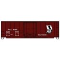 AAR 40′ Insulated Plug-Door Boxcar - Kit -- Pacific Great Eastern 8009 (Boxcar Red, PGE Map Logo), HO, Accurail Inc 3135