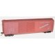 AAR 50′ Riveted-Side Double-Door Boxcar - Kit -- Louisville & Nashville 98374 (Boxcar Red, Old Relia, HO, Accurail Inc 5233