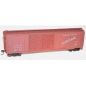 AAR 50′ Riveted-Side Double-Door Boxcar - Kit -- Louisville & Nashville 98374 (Boxcar Red, Old Relia, HO, Accurail Inc 5233