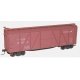 40′ 6-Panel Single-Sheathed Wood Boxcar w/Wood Doors & Ends - Kit -- New Haven 171085 (Boxcar Red), HO, Accurail Inc 7019