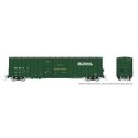 Trenton Works 6637 Cubic Foot Combination-Door Boxcar - Ready to Run -- BC Rail Random from , HO, Rapido Trains Inc 191002A