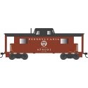 PRR Class N8 Steel Center-Cupola Cabin Car (Caboose) - Ready to Run -- Pennsylvania Rai, HO, Bowser Manufacturing Co. 43425