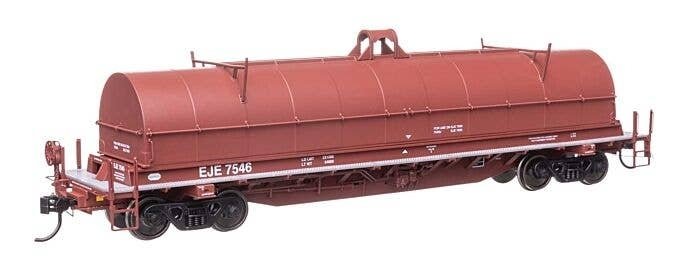 52′ NSC Type II Coil Car - Ready to Run -- Elgin, Joliet & Eastern 7546, HO, WalthersProto 105708