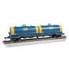 55′ Steel Steel Coil Car with Round Hoods - Ready to Run -- CSX Transportation 497582 (blue,, HO, Bachmann Industries 71402