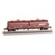 55′ Coil Car with Round Hoods and Load - Ready to Run -- BNSF Railway 534157 (Boxcar Red, whi, N, Bachmann Industries 71451