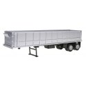 36′ Gravel Dump Trailer - Assembled -- Silver, HO, Herpa Models 5281