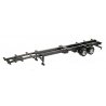 Semi Trailer (No Tractor) -- 48′ Container Chassis Only, HO, Herpa Models 5304