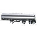 Trailer Only -- 2-Axle Elliptical Tanker w/Lift Axle, HO, Herpa Models 5351