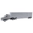 Mack CH 613 - Assembled -- With 48′ Livestock Trailer, HO, Herpa Models 6349