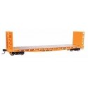 53′ GSC Bulkhead Flatcar - Ready to Run -- Illinois Central Gulf 920259, HO, WalthersMainline 5932