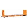 53′ GSC Bulkhead Flatcar - Ready to Run -- Illinois Central Gulf 920212, HO, WalthersMainline 5931