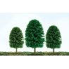 Deciduous Trees -- 3-4′ 7.6-10.2cm pkg(24), ALL, JTT Miniature Tree 92035