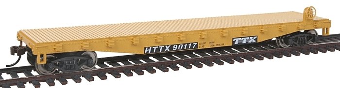 Flatcar - Ready to Run -- Trailer-Train, HO, WalthersTrainline 1463