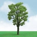 Chestnut Trees - Pro Elite -- 2 to 2-1/4′ 5.1 to 5.7cm pkg(3), N, JTT Miniature Tree 92208
