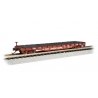 52′ Steel Flatcar - Ready to Run -- Pennsylvania Railroad 475465 (Tuscan), N, Bachmann Industries 17353