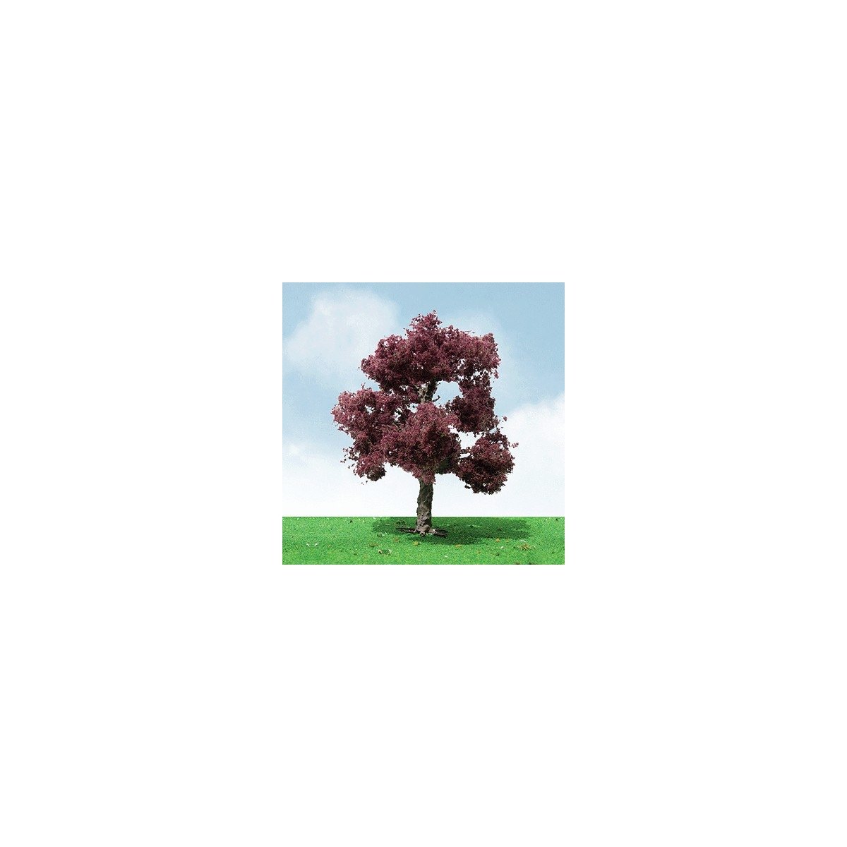 Pro-Elite Series Tree -- Copper Beech 3 to 3-1/2′ 7.6 to 8.9cm Tall pkg(2), HO, JTT Miniature Tree 92305
