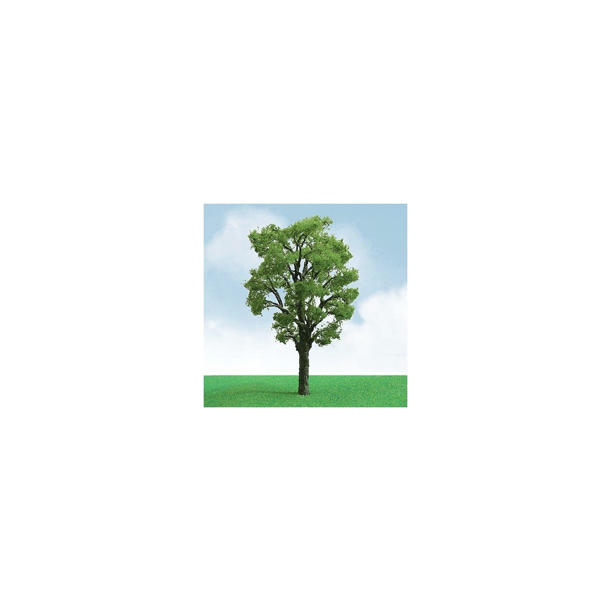 Pro-Elite Series Tree -- Chestnut - 3-1/2 to 4′ 8.9 to 10.2cm Tall pkg(2), HO, JTT Miniature Tree 92308