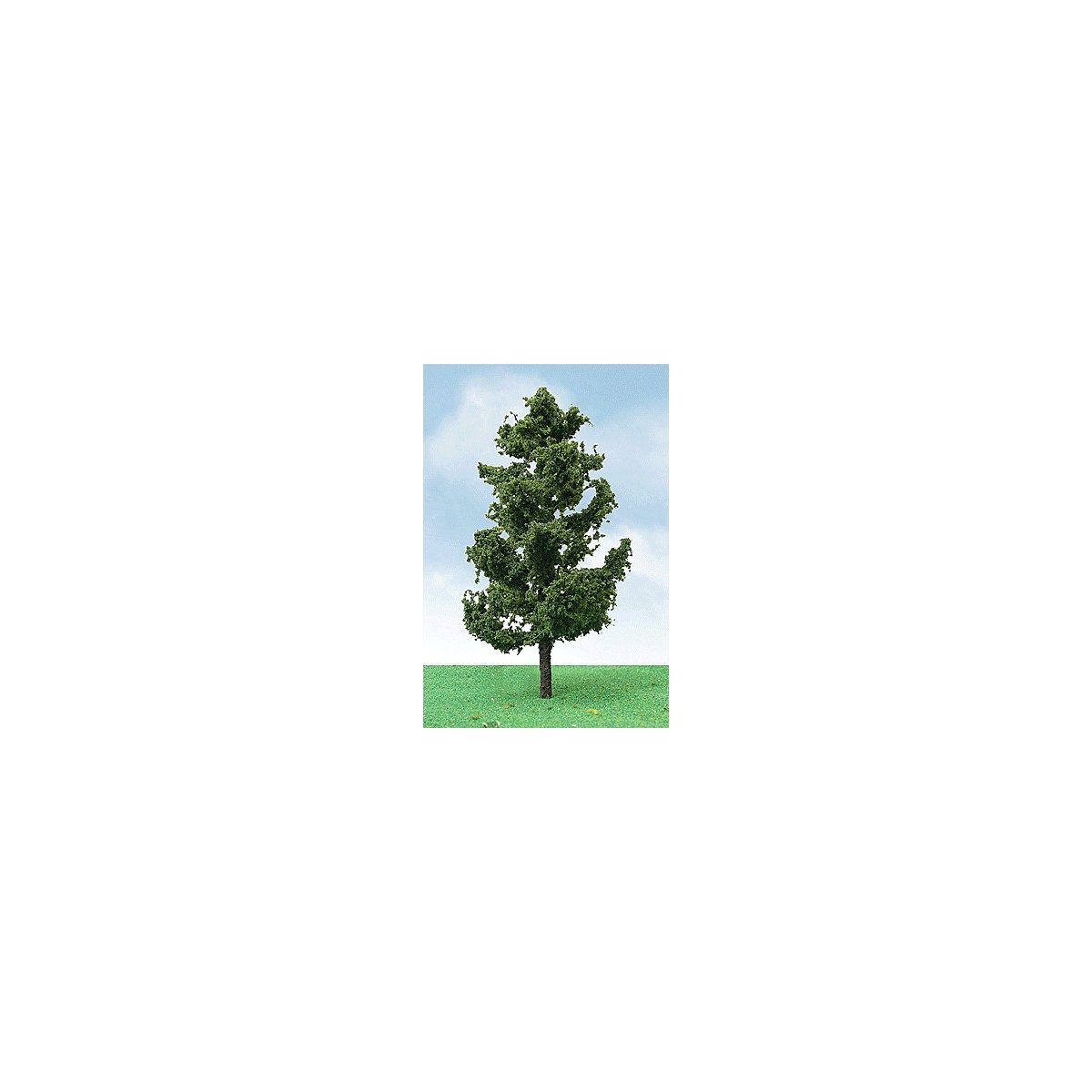 Pro-Elite Series Tree -- Spruce - 5 to 5-1/2′ 12.7 to 14cm Tall pkg(2), HO, JTT Miniature Tree 92317