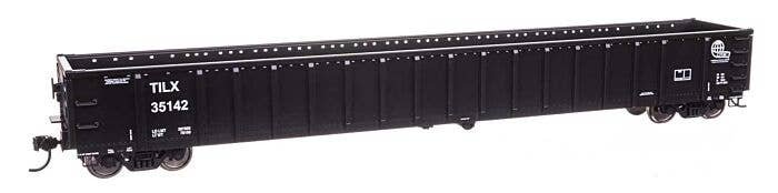 68′ Railgon Gondola - Ready To Run -- Trinity Industries Leasing TILX 35142, HO, WalthersMainline 6477