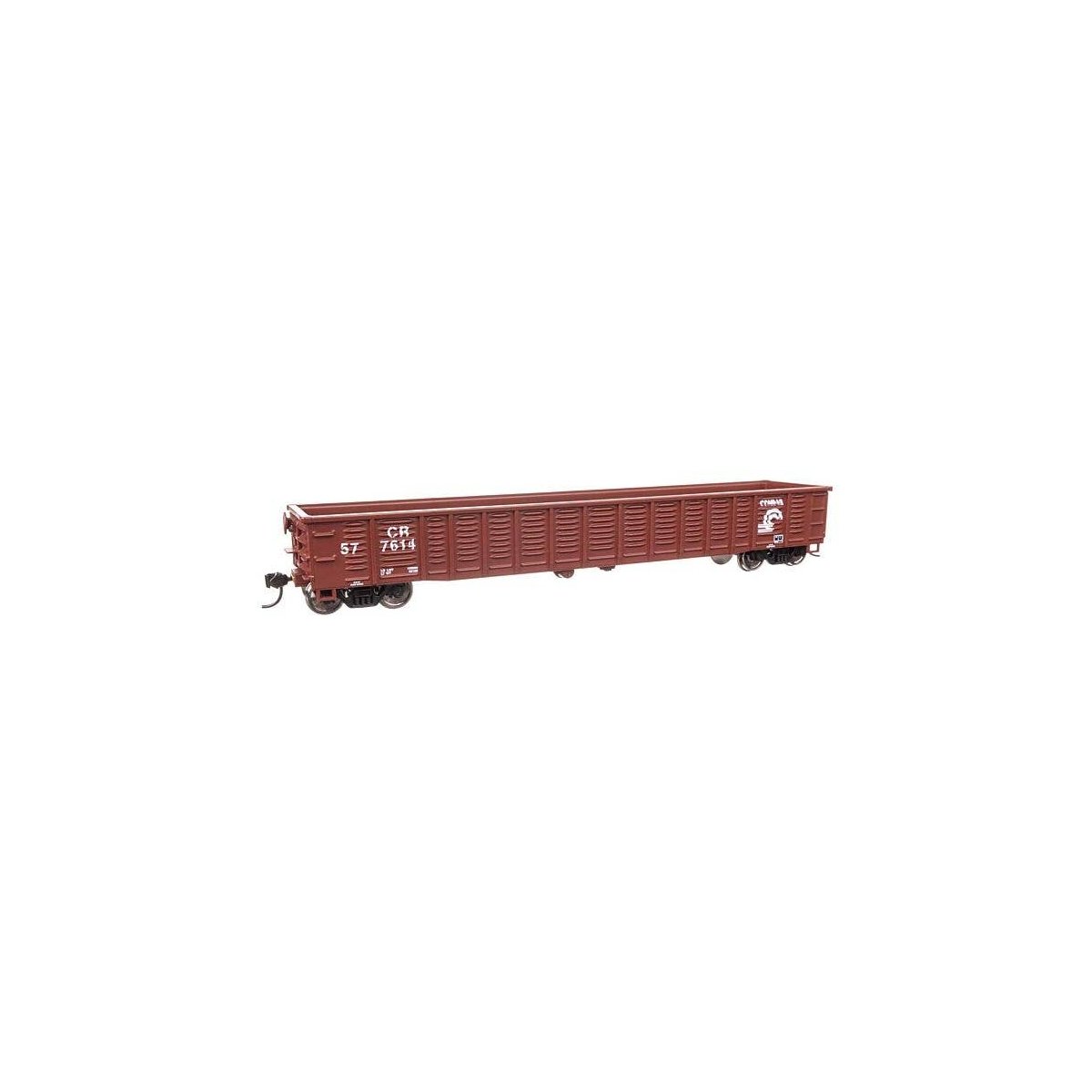53′ Corrugated-Side Gondola - Ready To Run -- Conrail 577614, HO, WalthersMainline 6077