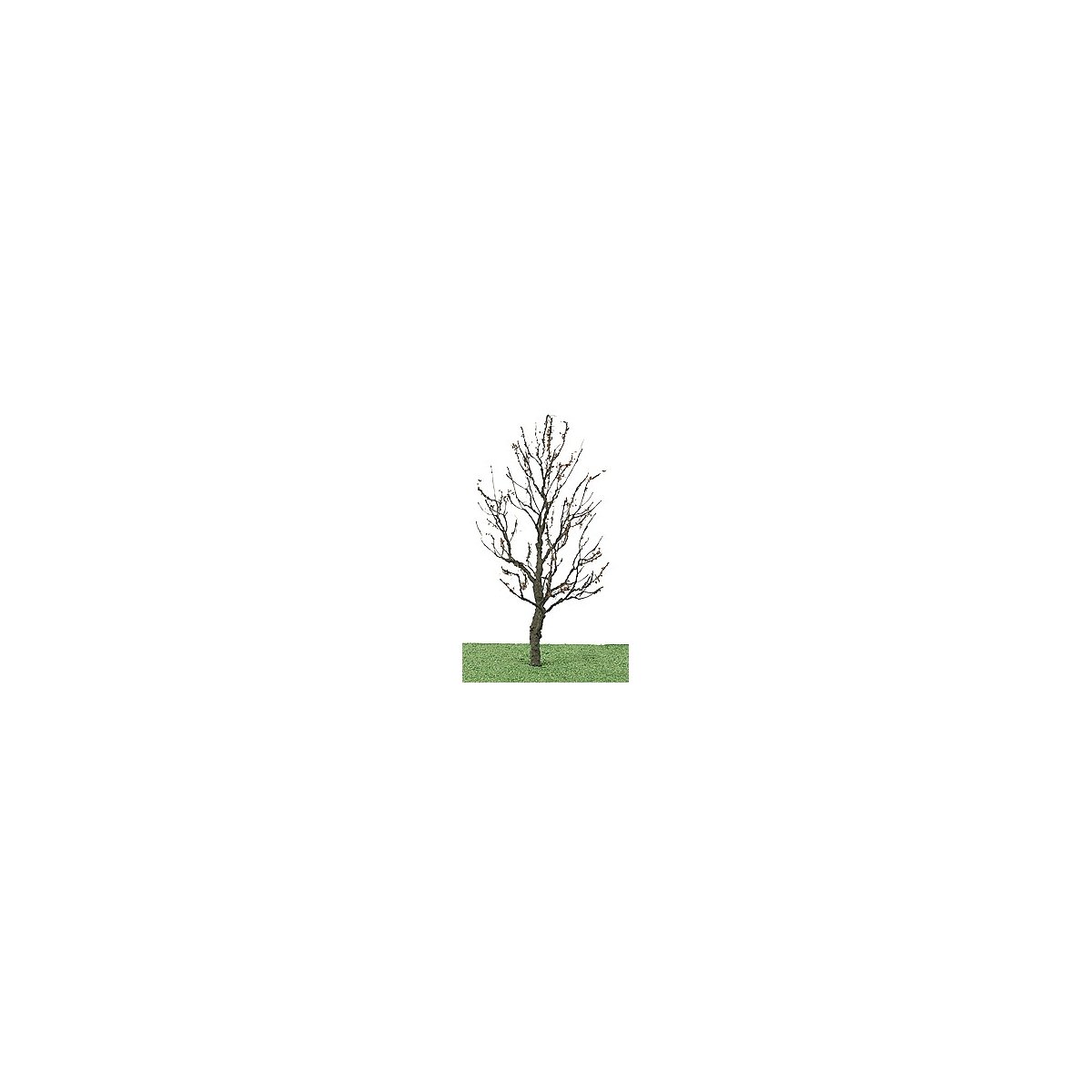Tree w/Dry Foliage (Late Fall) -- 6′ 15.2cm, O, JTT Miniature Tree 92419