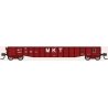 52`6` 15-Panel Mill Gondola - Lightly Dented Sides - Ready to Run -- Missouri-Kansas-Texas 12227 (r, N, Bluford Shops 52140