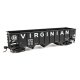 70-Ton AAR 3-Bay Open Hopper - Ready to Run -- Virginian 4675, HO, WalthersMainline 56730