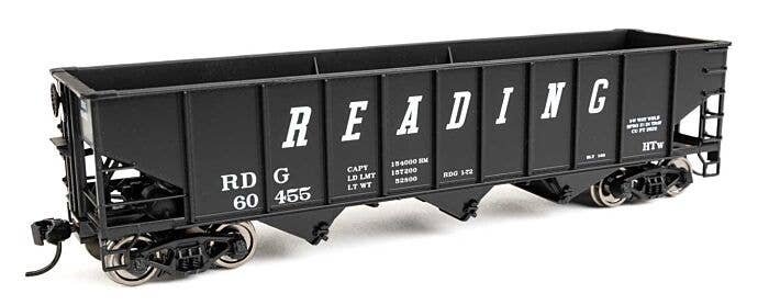 70-Ton AAR 3-Bay Open Hopper - Ready to Run -- Reading 60455, HO, WalthersMainline 56728
