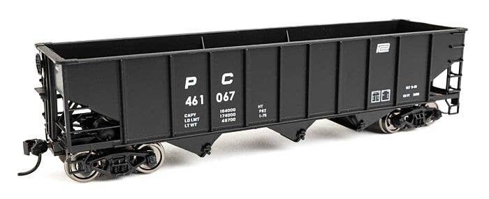 70-Ton AAR 3-Bay Open Hopper - Ready to Run -- Penn Central 461067, HO, WalthersMainline 56723