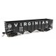 70-Ton AAR 3-Bay Open Hopper - Ready to Run -- Virginian 4737, HO, WalthersMainline 56731