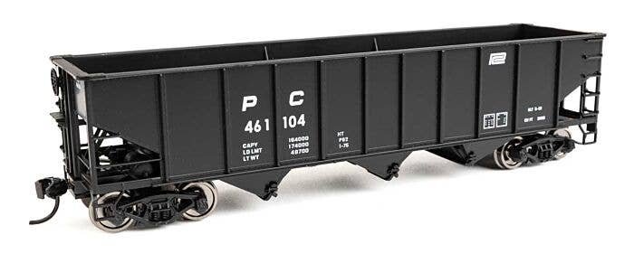 70-Ton AAR 3-Bay Open Hopper - Ready to Run -- Penn Central 461104, HO, WalthersMainline 56724