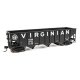 70-Ton AAR 3-Bay Open Hopper - Ready to Run -- Virginian 4598, HO, WalthersMainline 56729