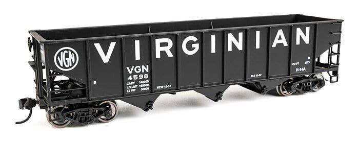 70-Ton AAR 3-Bay Open Hopper - Ready to Run -- Virginian 4598, HO, WalthersMainline 56729