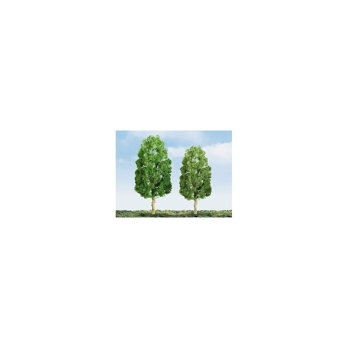 Sycamore Trees - Professional Series -- 1-1/2′ 3.8cm pkg(6), N, JTT Miniature Tree 94315