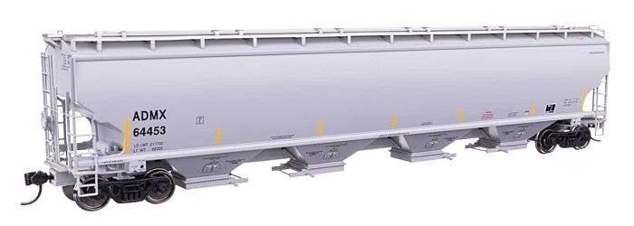 67′ Trinity 6351 4-Bay Covered Hopper - Ready to Run -- Archer-Daniels-Midland 64453, HO, WalthersProto 110301