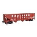 70-Ton AAR 3-Bay Open Hopper - Ready to Run -- Southern 71465, HO, WalthersMainline 56753