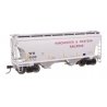 39′ Trinity 3281 2-Bay Covered Hopper - Ready-to-Run -- Winchester & Western 9595, HO, WalthersMainline 49331