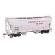 39′ Trinity 3281 2-Bay Covered Hopper - Ready-to-Run -- Winchester & Western 9595, HO, WalthersMainline 49331