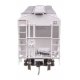39′ Trinity 3281 2-Bay Covered Hopper - Ready-to-Run -- Winchester & Western 9595, HO, WalthersMainline 49331