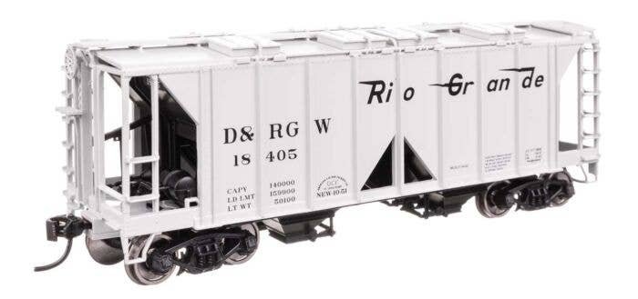ACF 1958 Cu Ft Covered Hopper - Ready to Run -- Denver & Rio Grande Western(TM) 18405, HO, WalthersMainline 49711