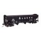70-Ton AAR 3-Bay Open Hopper - Ready to Run -- Alaska 14705, HO, WalthersMainline 56733