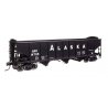 70-Ton AAR 3-Bay Open Hopper - Ready to Run -- Alaska 14705, HO, WalthersMainline 56733