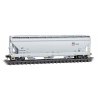 ACF 3-Bay Center Flow Covered Hopper with Elongated Hatches - Ready to Run -- Union Pacific S, N, Micro Trains Line 9400970