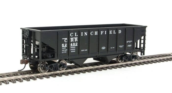Coal Hopper - Ready to Run -- Clinchfield, HO, WalthersTrainline 1840