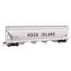 ACF 5250 4-Bay Centerflow Covered Hopper - Ready to Run -- Rock Island 13978, HO, WalthersMainline 49214