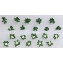 Broccoli & Cauliflower -- 3/8′ 1cm Tall pkg(20), HO, JTT Miniature Tree 95529