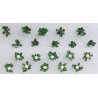 Broccoli & Cauliflower -- 3/8′ 1cm Tall pkg(20), HO, JTT Miniature Tree 95529