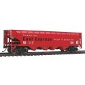 Offset Hopper - Ready to Run -- Santa Claus Coal Express, HO, WalthersTrainline 1439