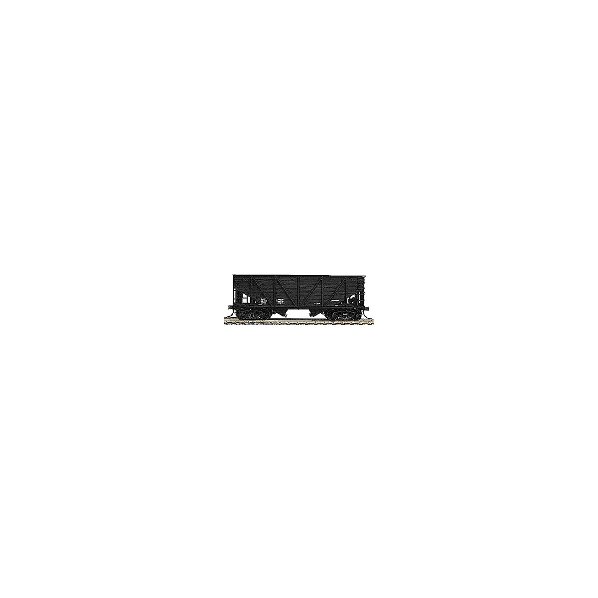 55-Ton Wood Side Twin Hopper -- Data Only (black), HO, Accurail Inc 2797